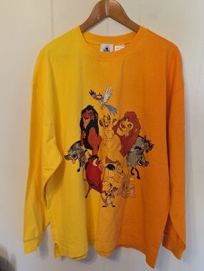 Disney Parks 2024 The Lion King 30th Anniversary Celebration Spirit Jersey XL